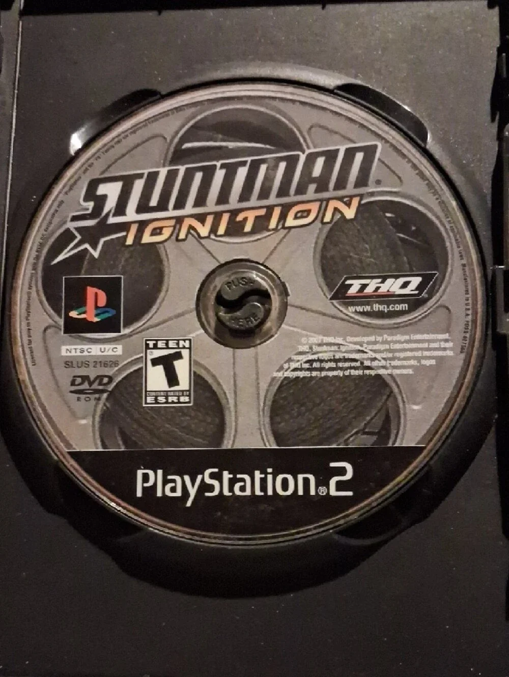 adidas gray and black Stuntman Ignition PlayStation 2 Disc